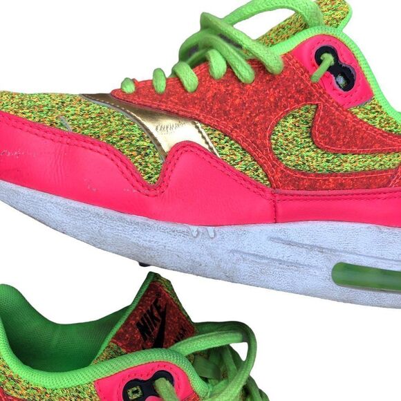 RARE 2016 Nike Air Max 1 SE Ghost Green Size 5.5 - Picture 12 of 16